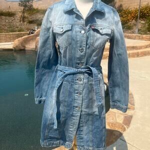 Rare Vintage Miss Sixty Denim  Dress large
